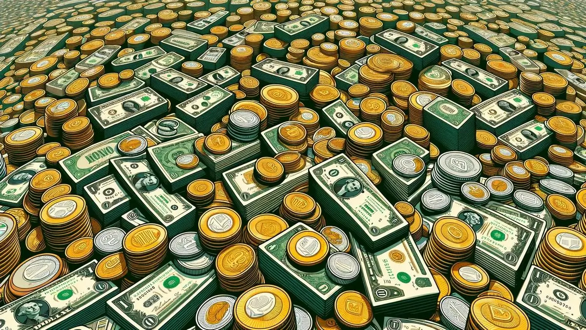 Mơ thấy tiền xu bằng vàng nằm