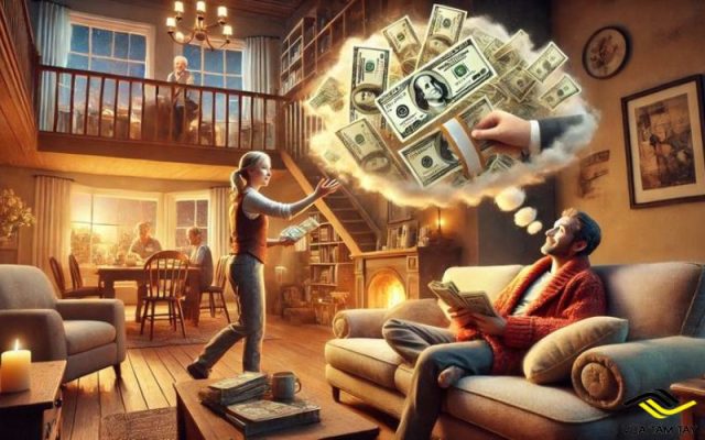 Nằm mơ thấy người phụ nữ đưa tiền cho mình