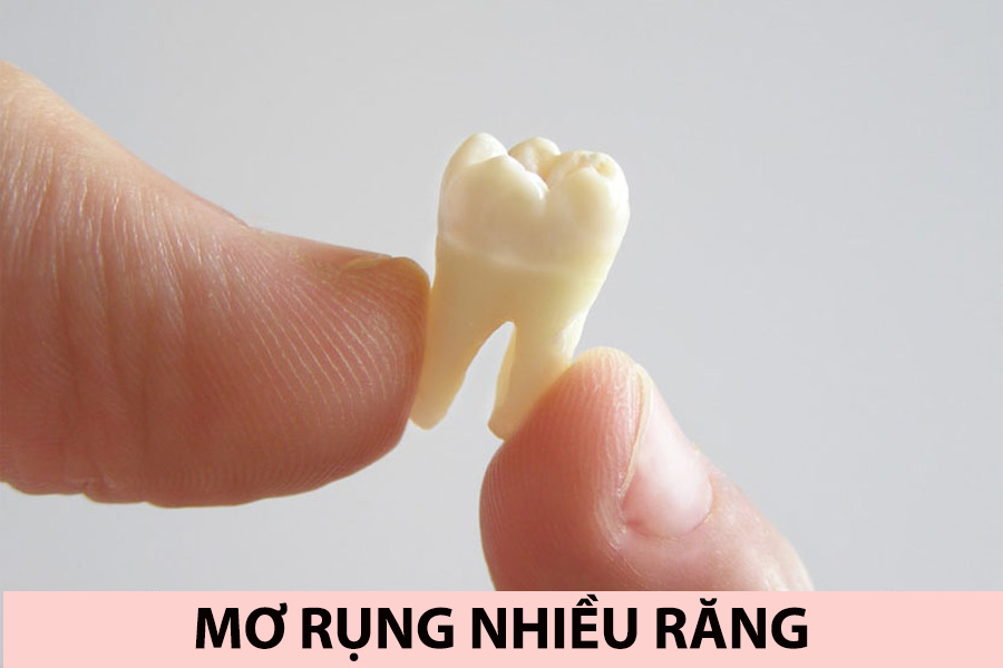 Mơ thấy rụng răng đánh con gì