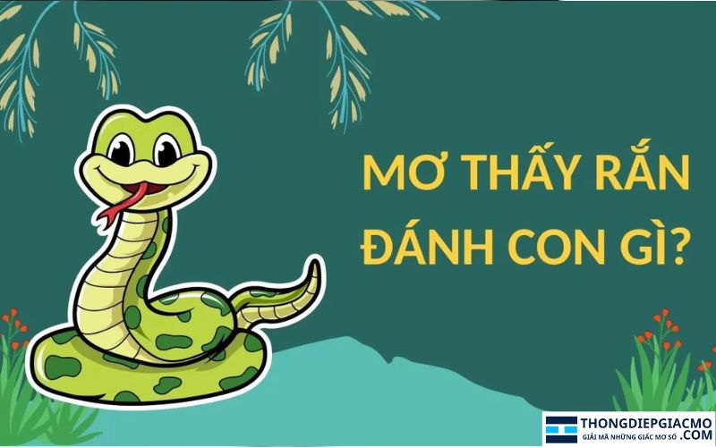 Nằm mơ thấy rắn đánh số gì