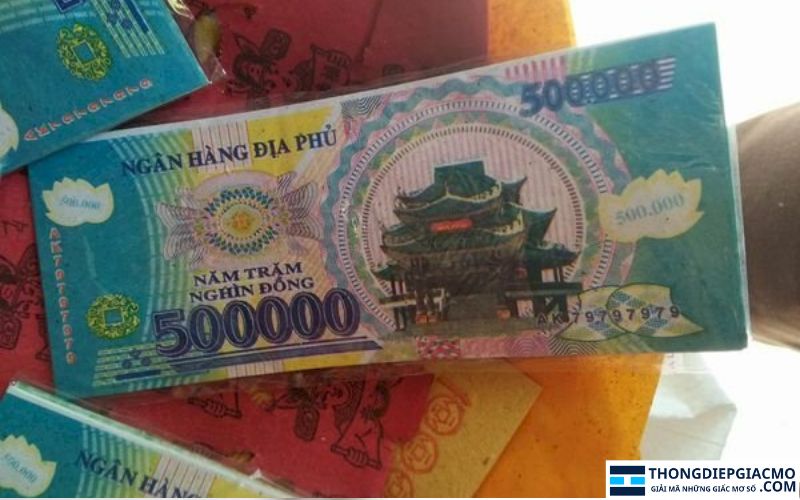 Nằm mơ thấy tiền 500 nghìn âm phủ